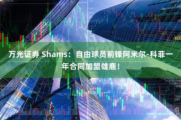 万光证券 Shams：自由球员前锋阿米尔-科菲一年合同加盟雄鹿！