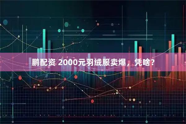 鹏配资 2000元羽绒服卖爆，凭啥？