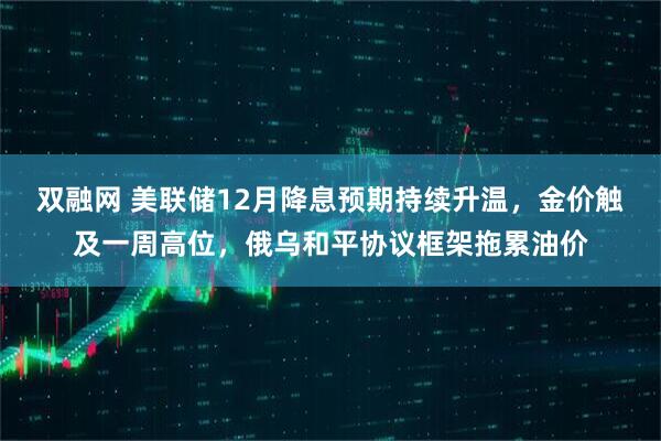 双融网 美联储12月降息预期持续升温,金价触及一周高位,俄乌和平协议框架拖累油价